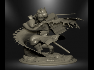 Tanjiro kamado - demon slayer 3D Print Model