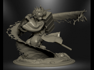 Tanjiro kamado - demon slayer 3D Baskı Modeli