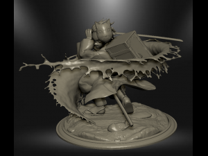 Tanjiro kamado - demon slayer 3D Baskı Modeli