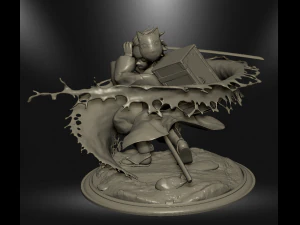 카마도 탄지로 - 악마 학살자 3D 프린트 모델