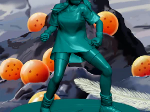 ビーデル - ドラゴンボールZ 3Dプリントモデル