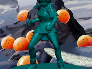 videl - dragon ball z 3D Print Model