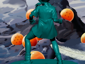 videl - dragon ball z 3D Print Model
