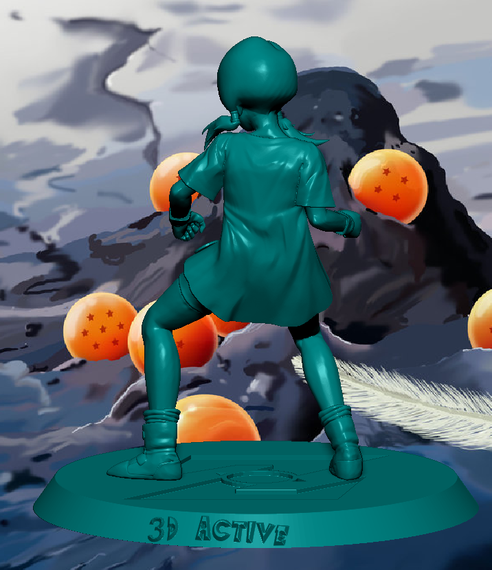 Videl Dragon Ball Z 3d Model In Woman 3dexport