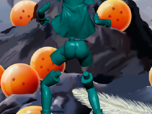 videl - dragon ball z 3D Print Model