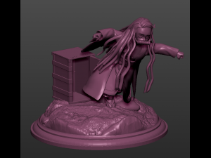 nezuko kamado Modelo de Impressão 3D