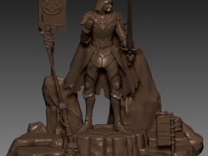 Darth vader knight 3D Print Model