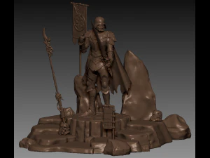 Darth Vader Knight 3D Print Model