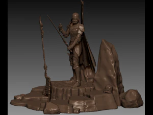 Darth Vader Knight 3D Print Model