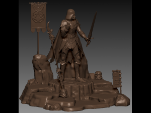 Darth vader knight 3D Print Model