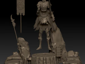 Darth Vader Knight 3D Print Model