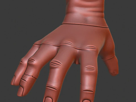 &Ccedil;arşamba Addams 3D Baskı Modeli