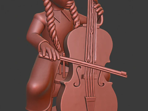 &Ccedil;arşamba Addams 3D Baskı Modeli