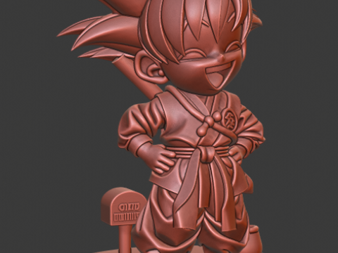 Goku Daima 3D 打印模型