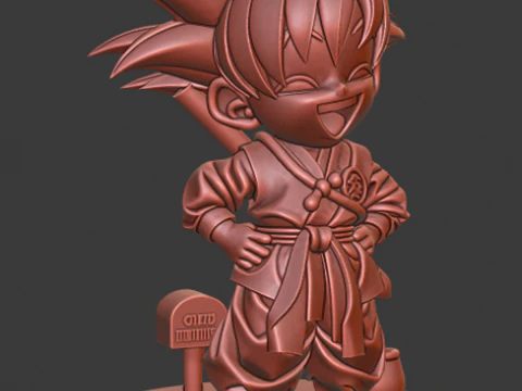 Goku Daima 3D Print Model