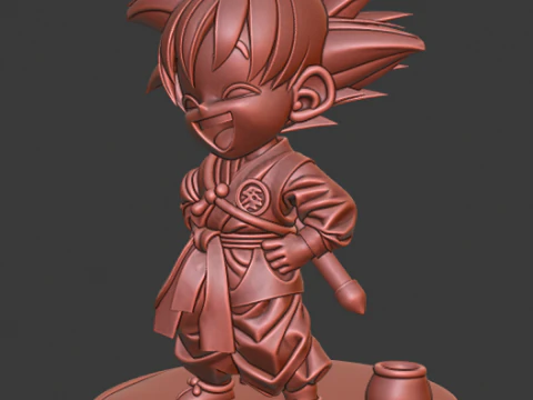 Goku Daima 3D Print Model