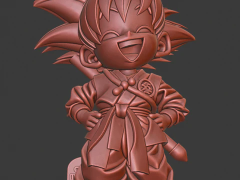 Goku Daima 3D Print Model