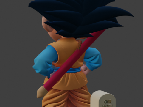 Goku Daima 3D 打印模型