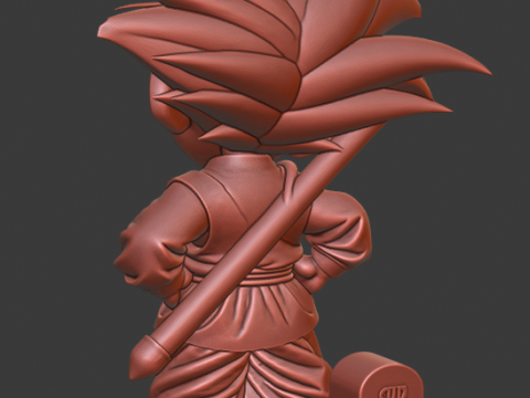 Goku Daima 3D 打印模型