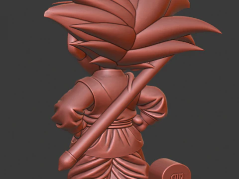 Goku Daima 3D Print Model
