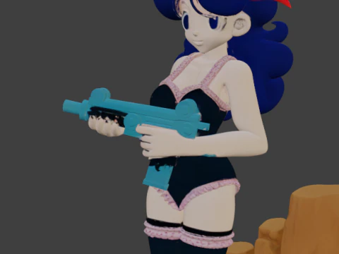 Launch - Dragon Ball Z 3D Print Model