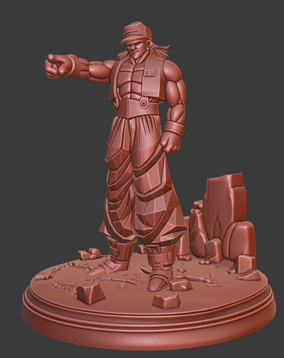 Android 13 - Dragon Ball Z 3D Print Model .c4d .max .obj .3ds .fbx .stl .blend 
