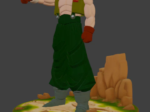Android 13 - Dragon Ball Z 3D Print Model