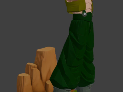 Android 13 - Dragon Ball Z 3D Print Model
