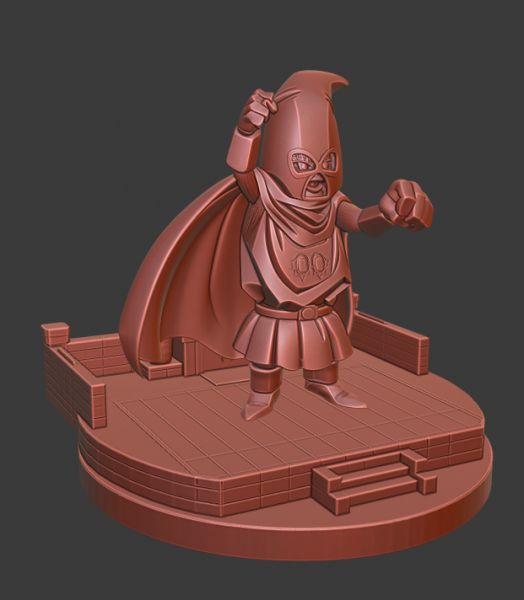 Mighty Mask - Dragon Ball Z 3D 打印模型 .c4d .max .obj .3ds .fbx .stl .blend 