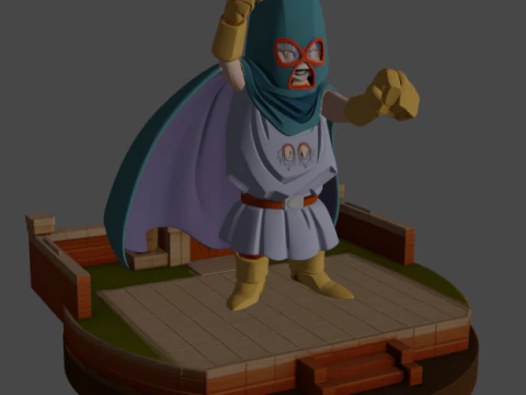Mighty Mask - Dragon Ball Z 3D Print Model