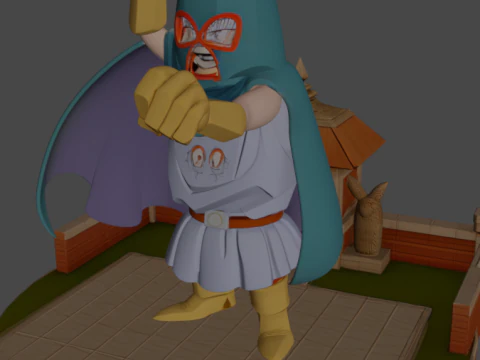 Mighty Mask - Dragon Ball Z 3D Print Model
