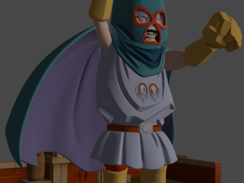 Mighty Mask - Dragon Ball Z 3D 打印模型