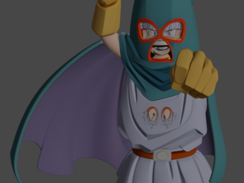 Mighty Mask - Dragon Ball Z 3D 打印模型