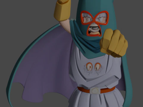 Mighty Mask - Dragon Ball Z 3D Print Model