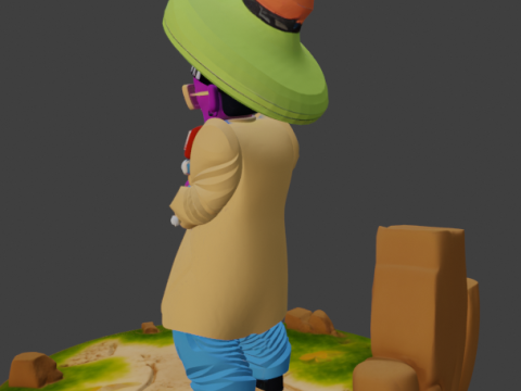 Android 15 - Dragon Ball Z 3D 프린트 모델