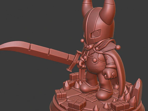Mario Hollow Knight 3D Print Model