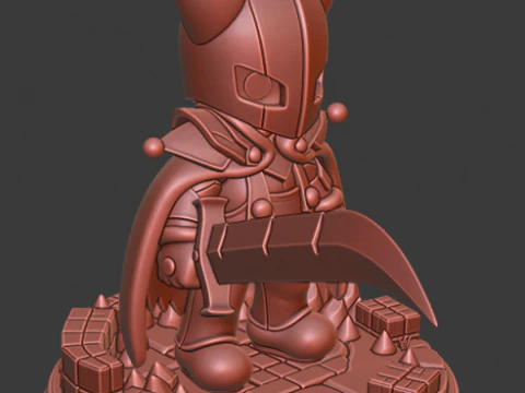 Mario Hollow Knight 3D Print Model