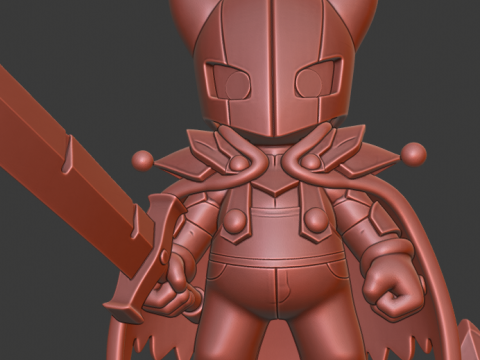 Mario Hollow Knight 3D 打印模型