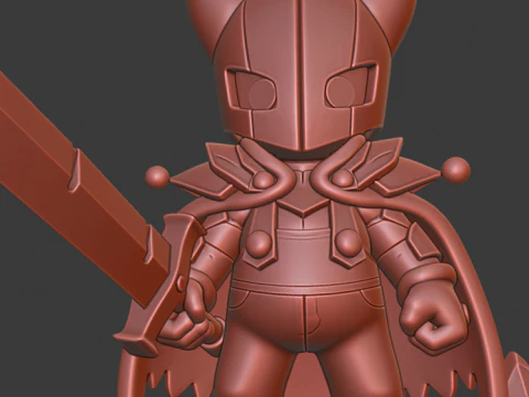 Mario Hollow Knight 3D Print Model