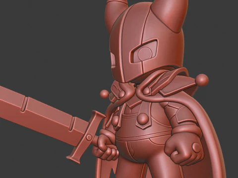 Mario Hollow Knight 3D Print Model