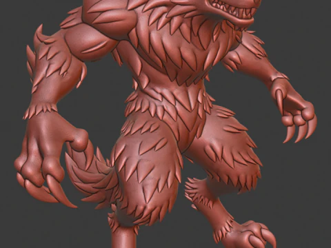 Red Reding Hood 3D Print Model