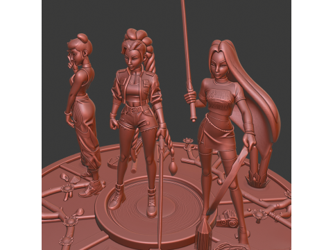K-Pop Demon Hunters 3D Print Model