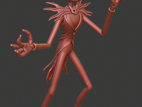 The Nightmare Before Christmas 3D 打印模型