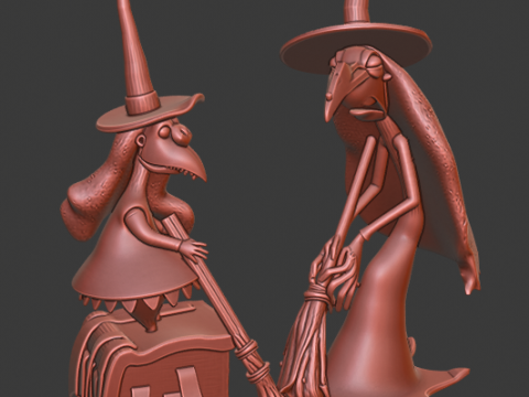 The Nightmare Before Christmas 3D 打印模型