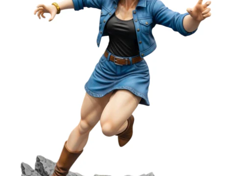 Androide 18 - Dragon Ball Z Modelo de Impressão 3D