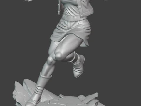 Android 18 - Dragon Ball Z 3D Print Model