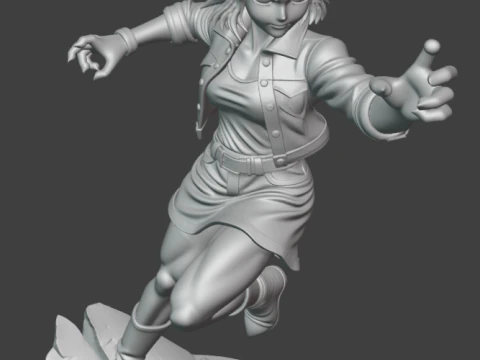 Android 18 - Dragon Ball Z 3D Print Model
