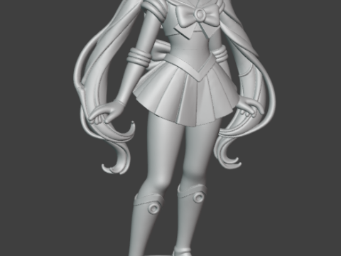 Sailor Moon Model do druku 3D