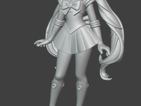 Sailor Moon Model do druku 3D