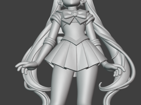 Sailor Moon Model do druku 3D